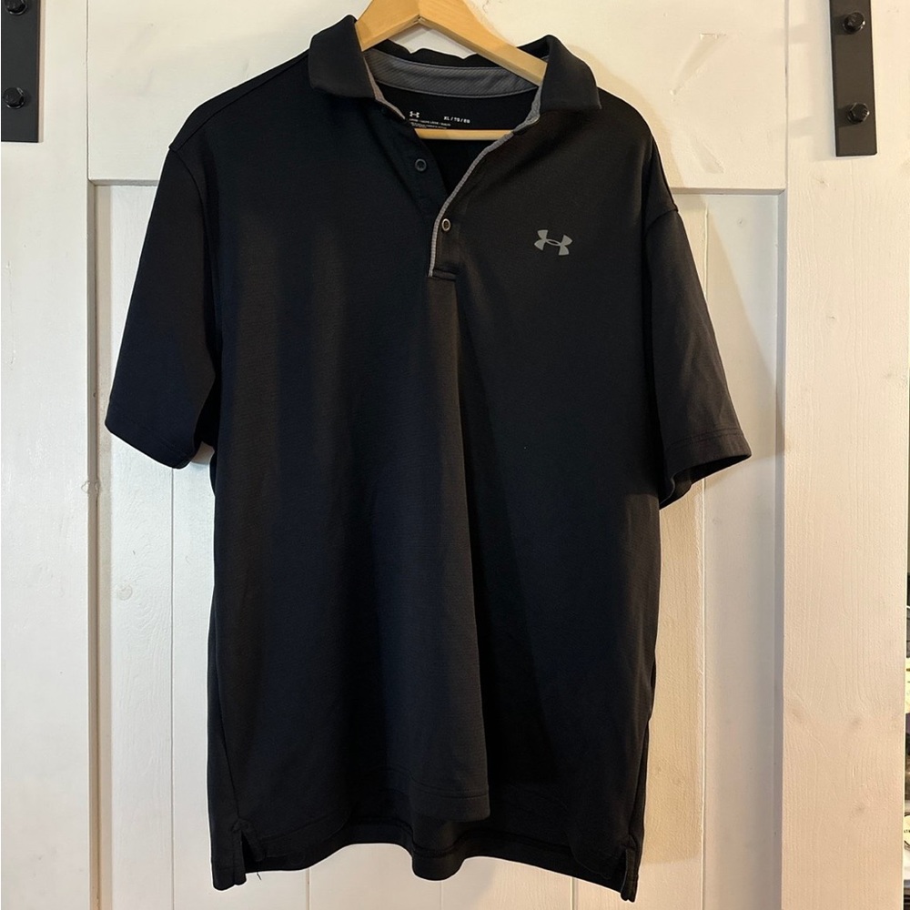 Men’s Under Armour Black Polo